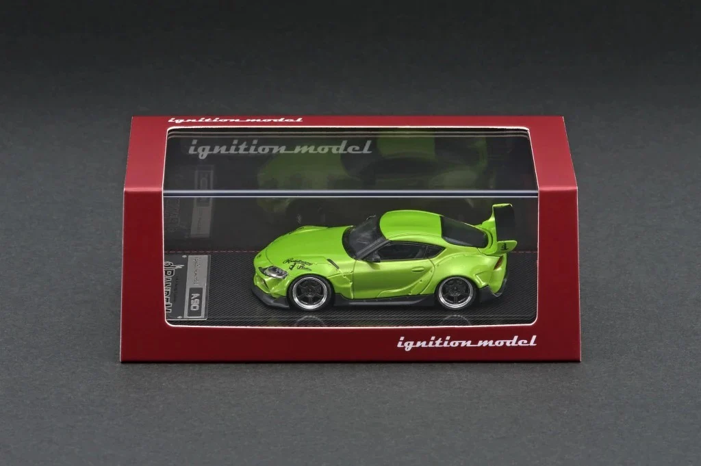 Ignition Model 1:64 Toyota GR Supra Pandem in Green Metallic - Image 3