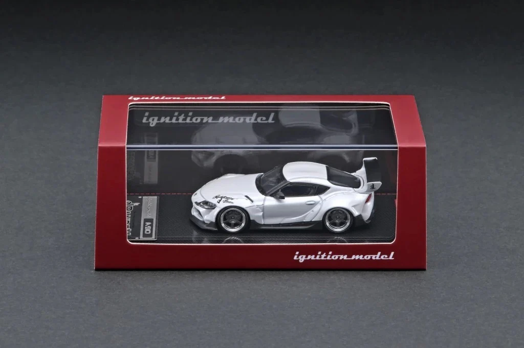 Ignition Model 1:64 Toyota GR Supra Pandem in Pearl White - Image 3