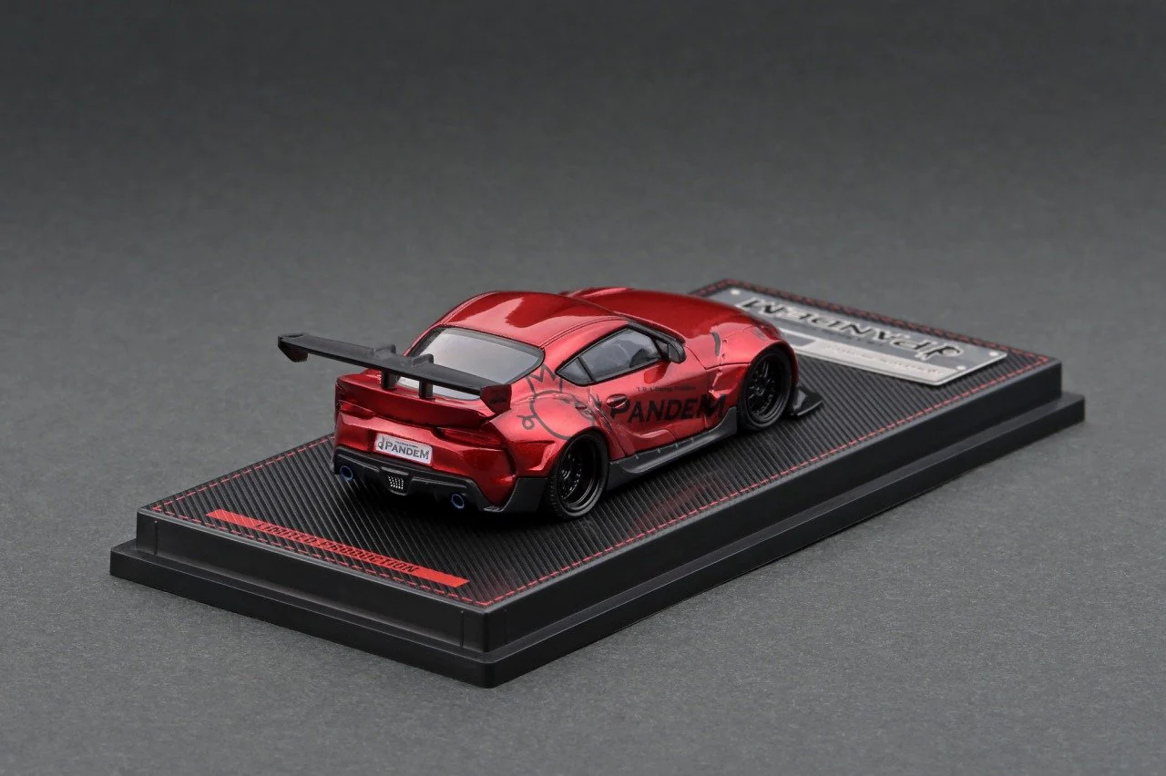 Ignition Model 1:64 Toyota GR Supra Pandem in Red Metallic - Image 2