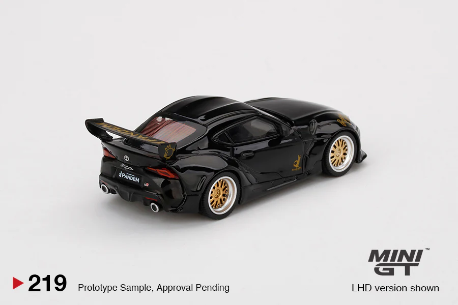 MINIGT 1:64 Toyota Supra (GR) Pandem V1.0 Black - Image 4