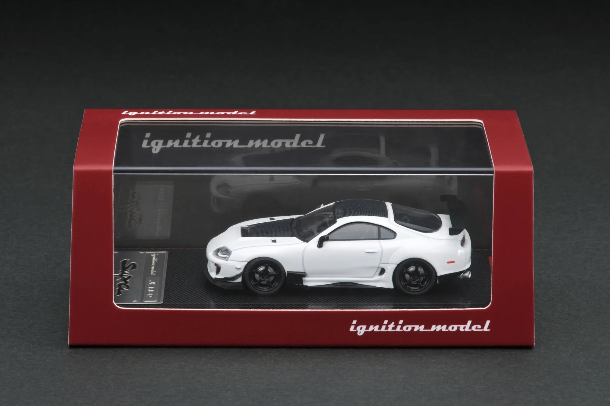 Ignition Model 1:64 Toyota Supra JZA80 RZ White - Image 3