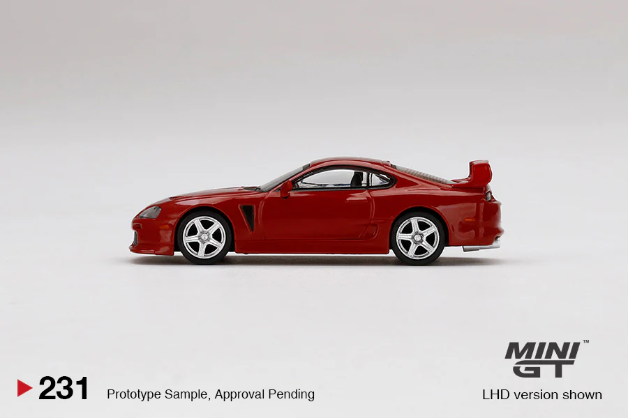 MINIGT 1:64 Toyota Supra TRD 3000GT in Renissance Red - Image 2